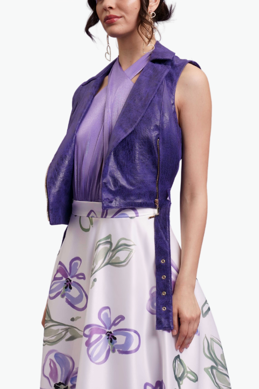 Nualy GILET IN PELLE Soddisfazione Garantita
