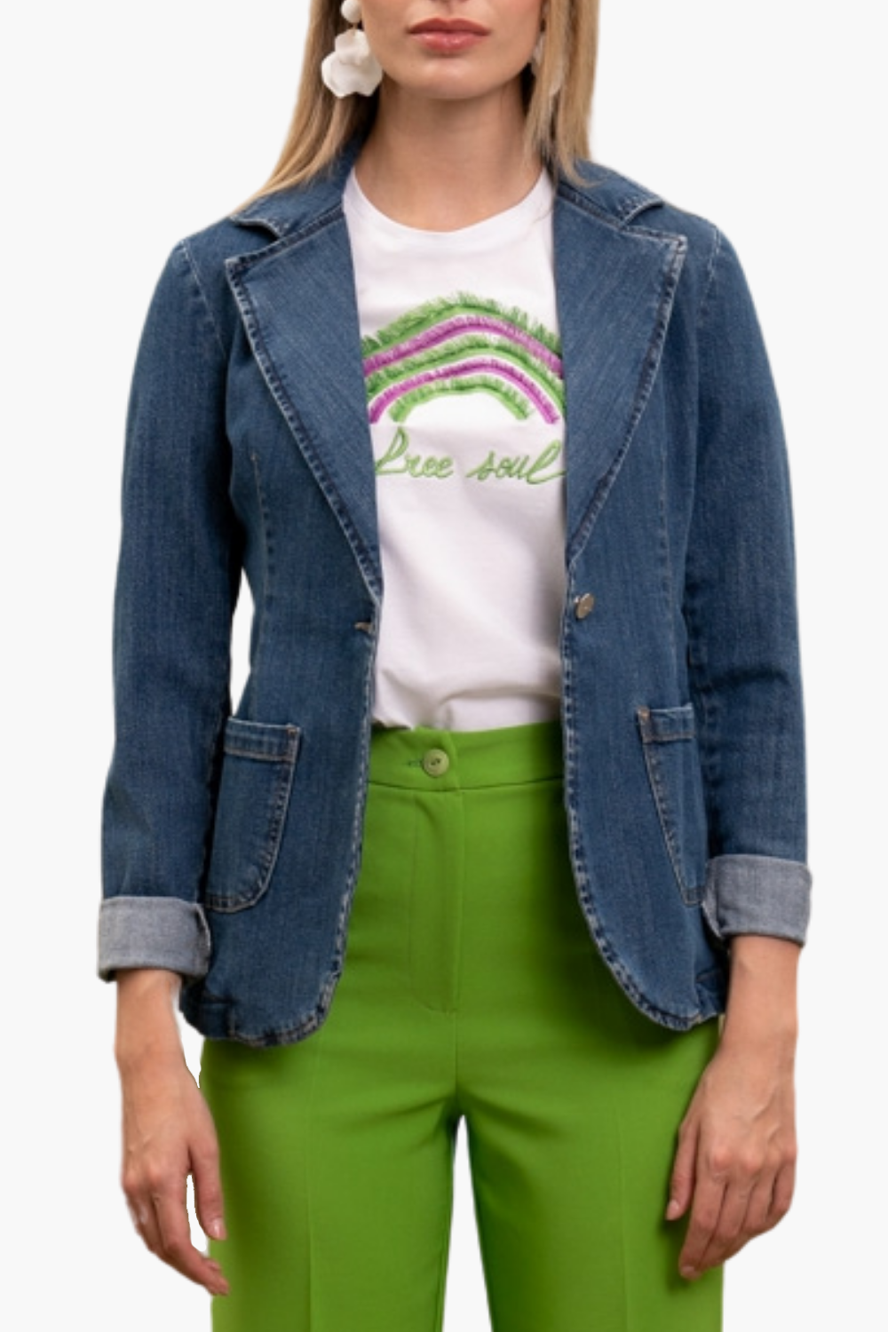 Nualy GIACCA JEANS Negozi Online