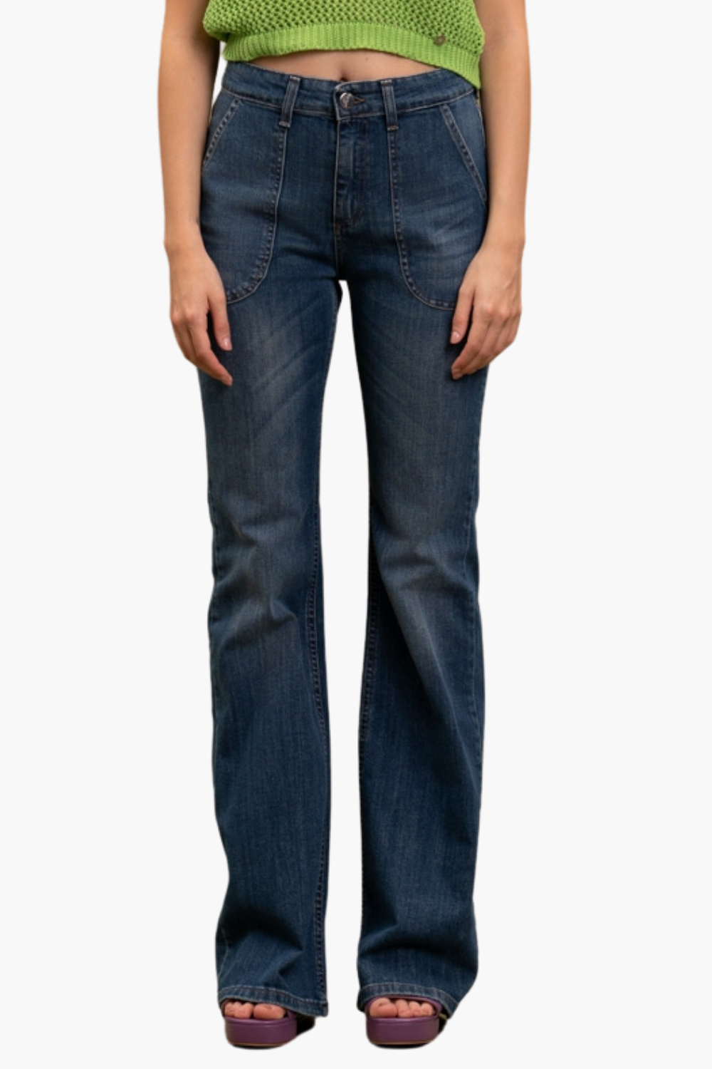 Nualy JEANS ZAMPA Hotsell