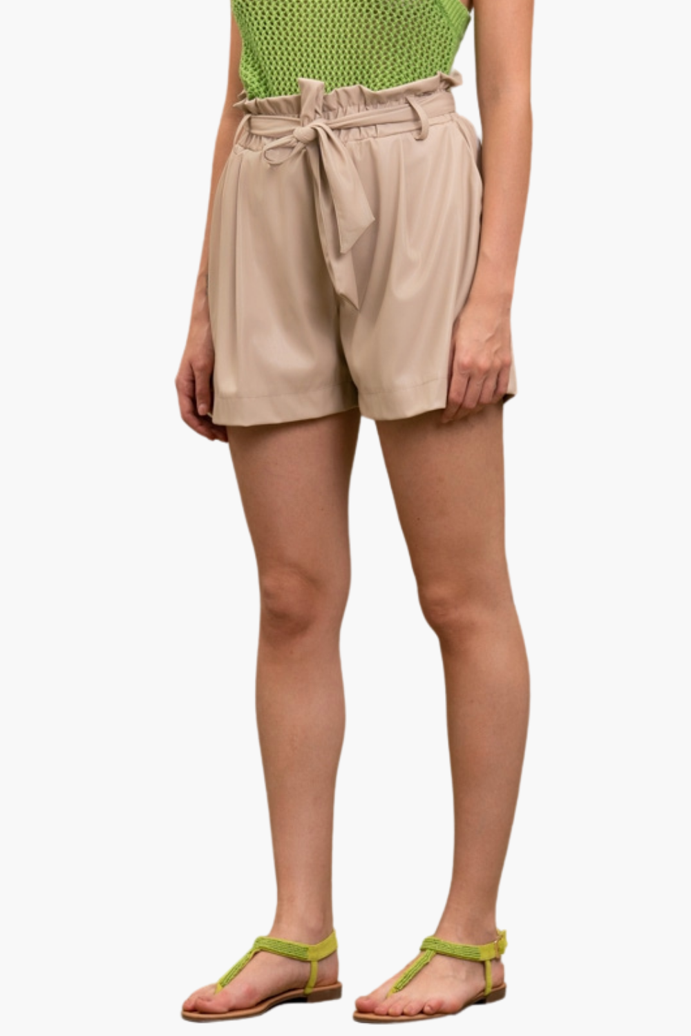 Nualy SHORTS CON CINTA Vendita Calda