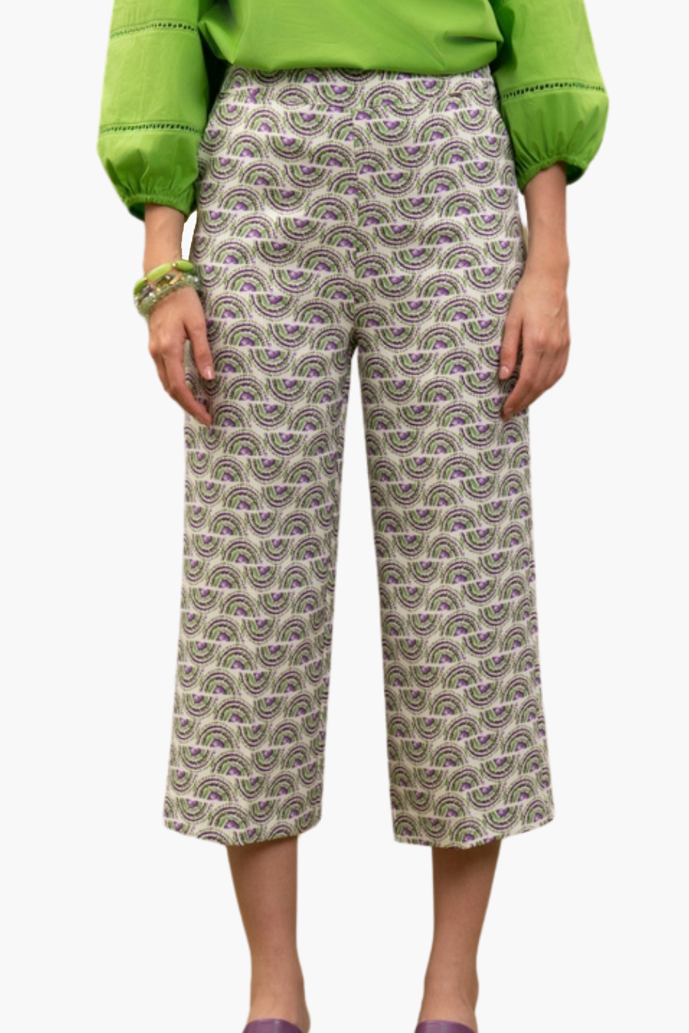 Nualy PANTALONE FANTASIA Moda