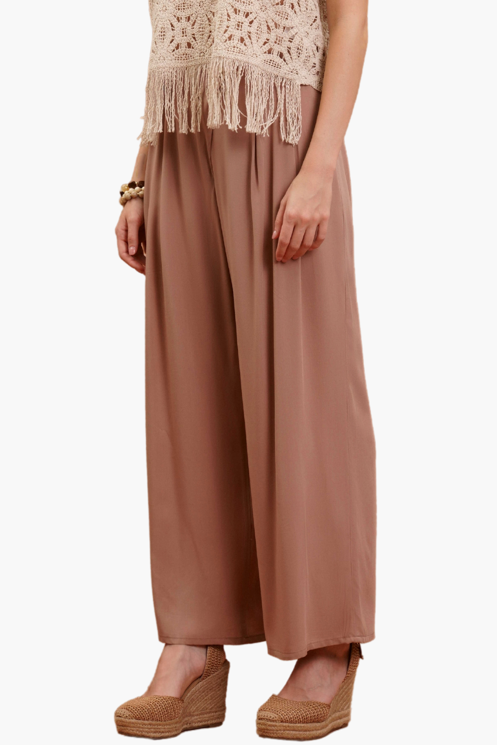 Nualy PANTALONE CON ABBOTTONATURA ASIMMETRICA Soddisfazione Garantita