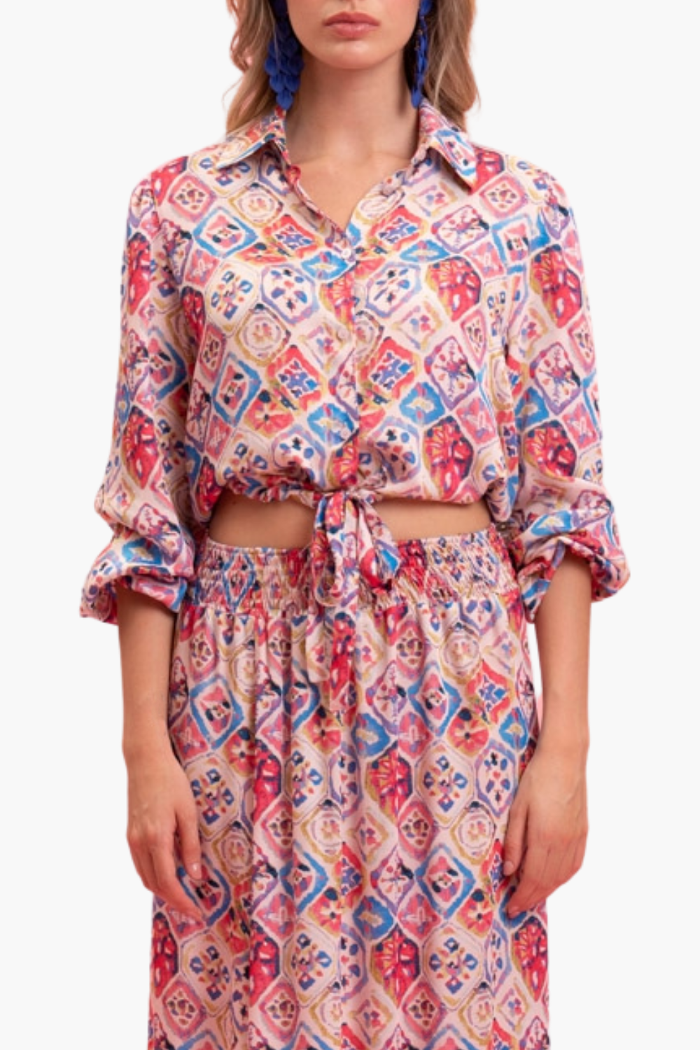 Nualy CAMICIA FANTASIA Prezzo Ridotto