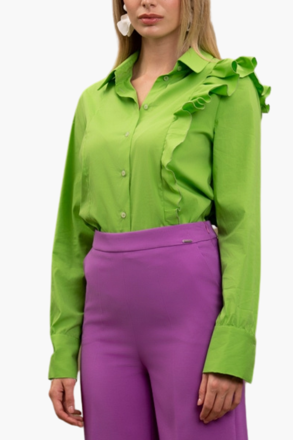 Nualy CAMICIA CON VOLANT Convenienza