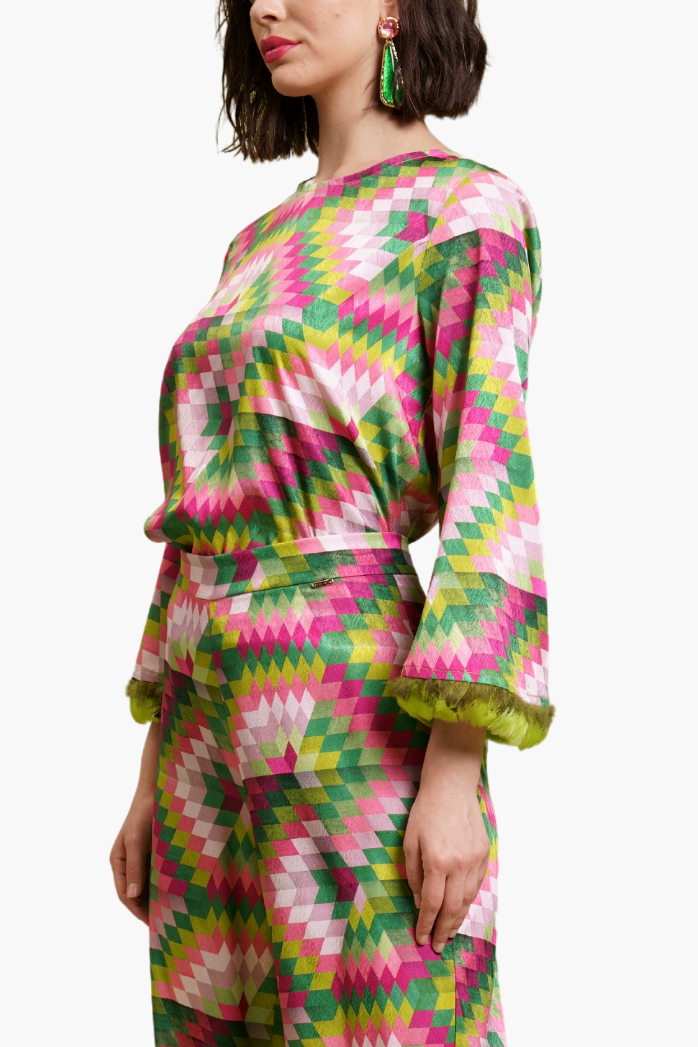 Nualy CAMICIA MANICA PIUME Saldi