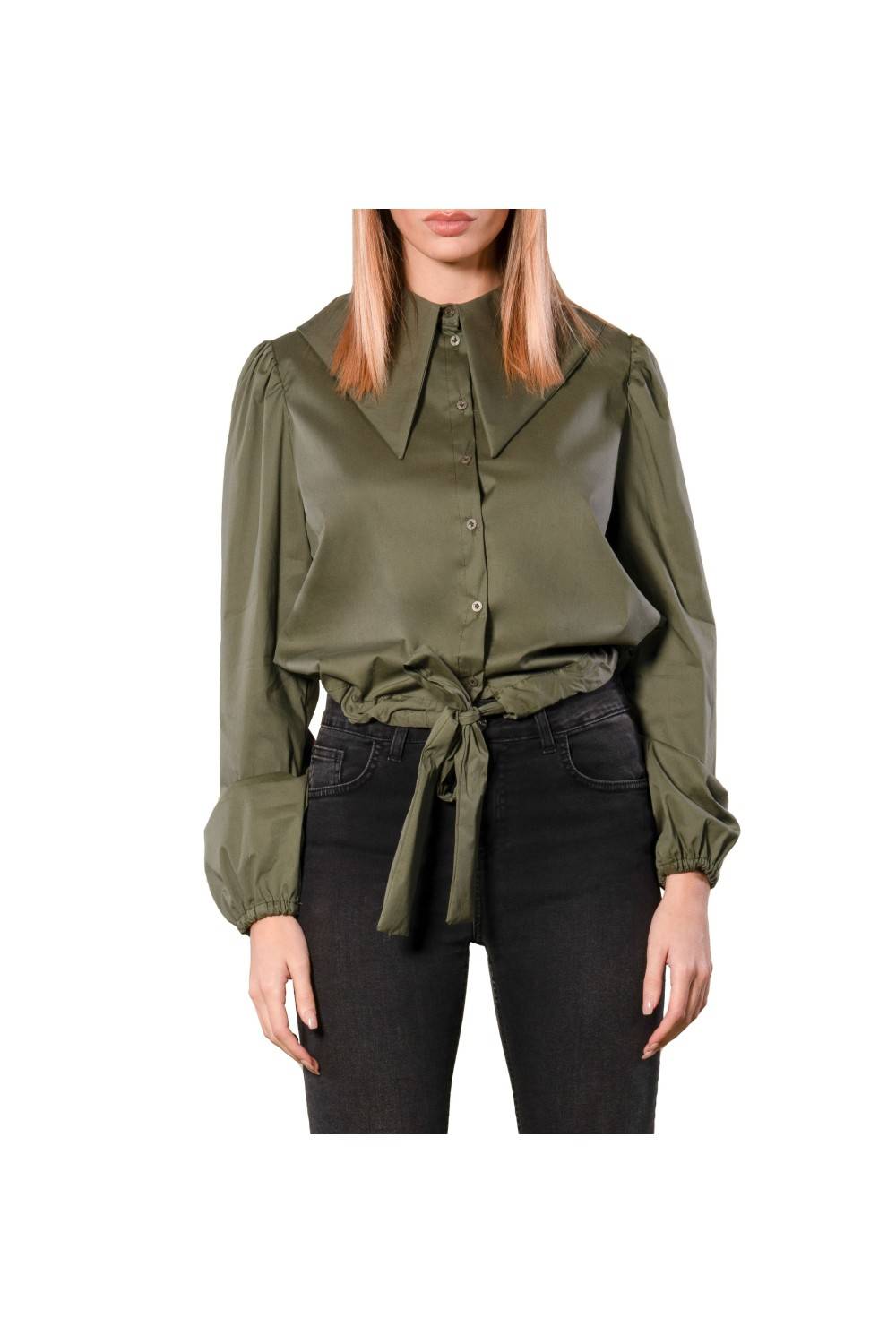 Nualy CAMICIA CON COLLETTO AMPIO Novità
