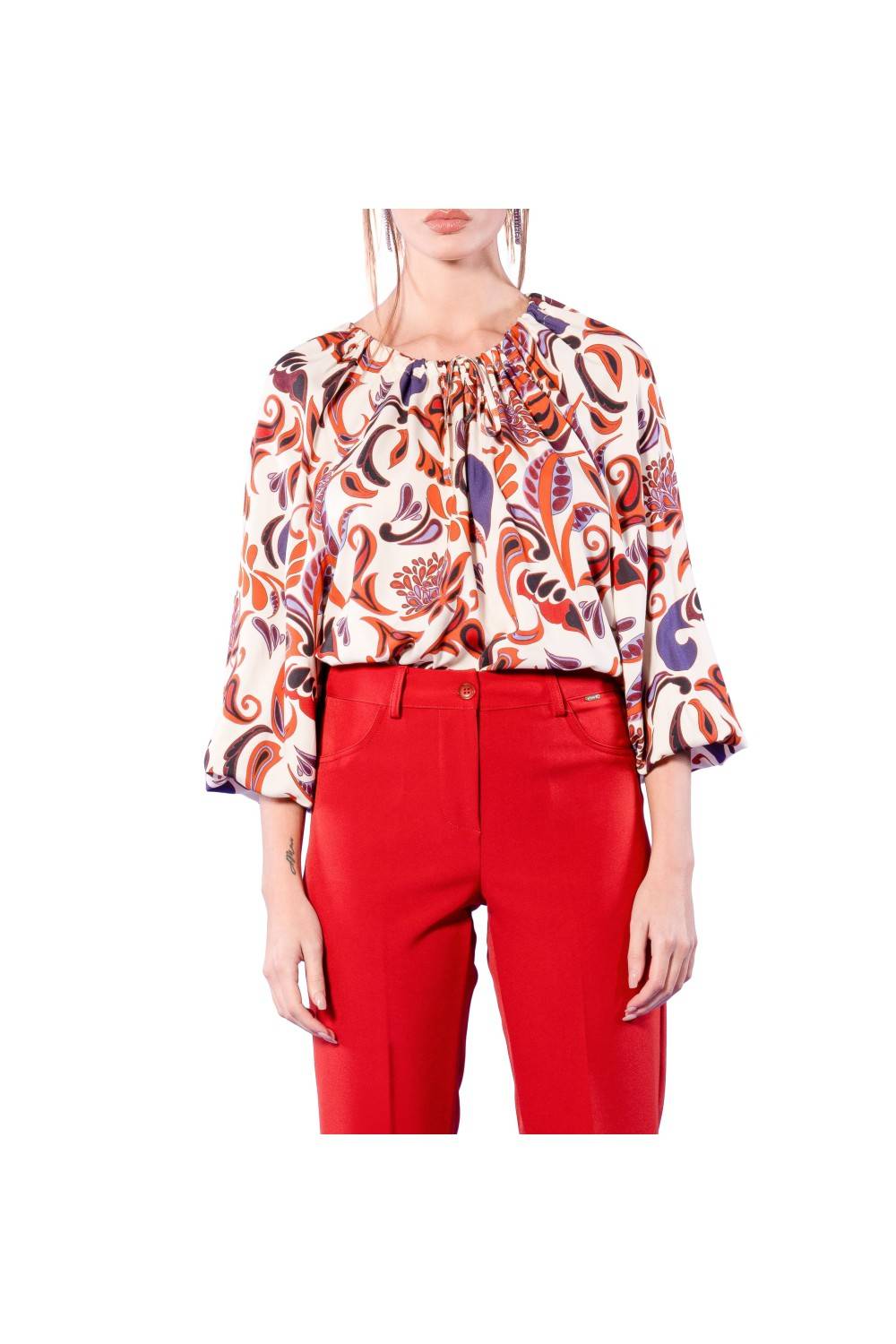Nualy CAMICIA CON BOTTONI Nuova