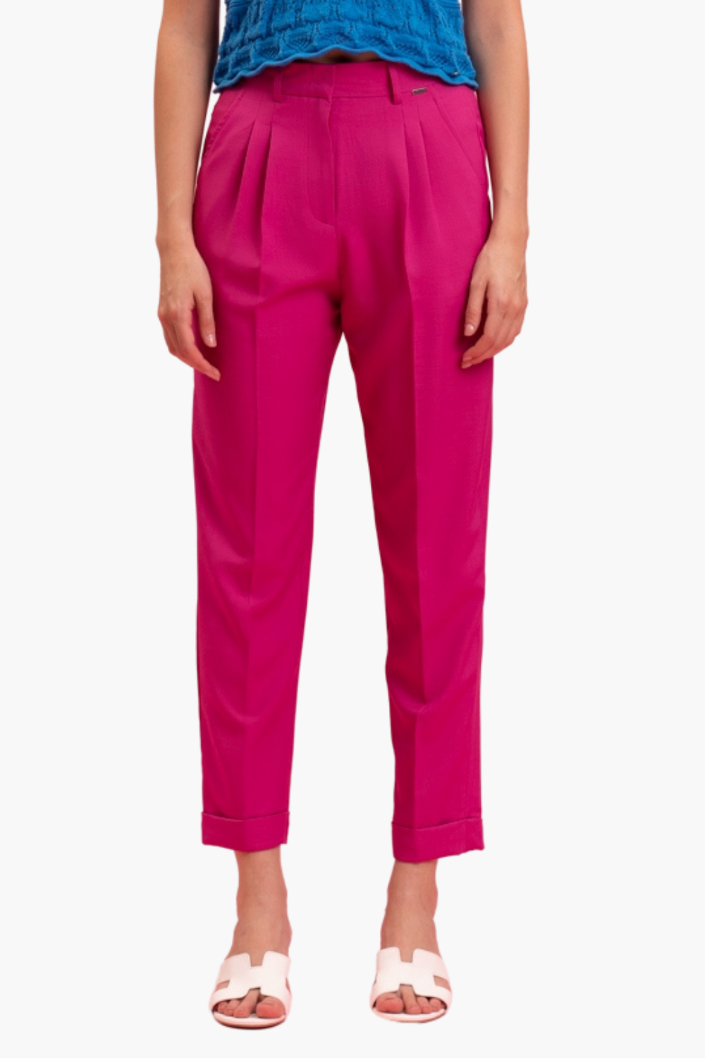 Nualy PANTALONE CON PINCES Promozione