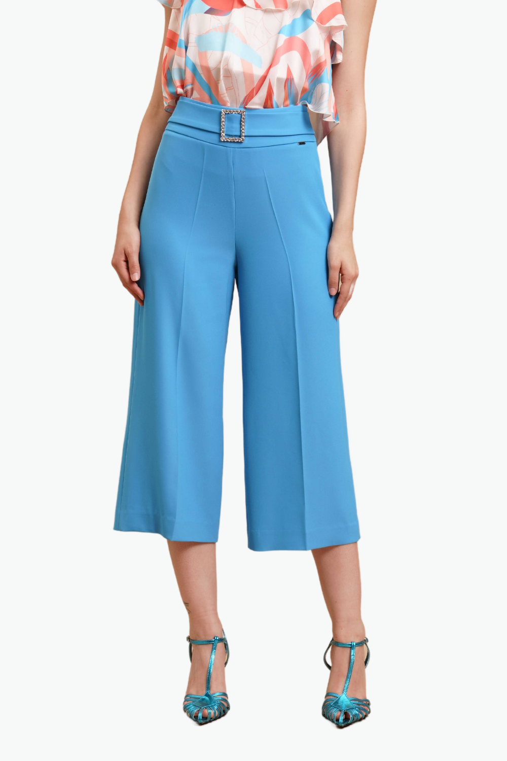 Nualy PANTALONE ZUAVA Consegna Veloce