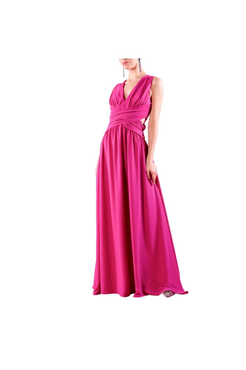 Nualy ABITO LUNGO CON CUT-OUT Nuova