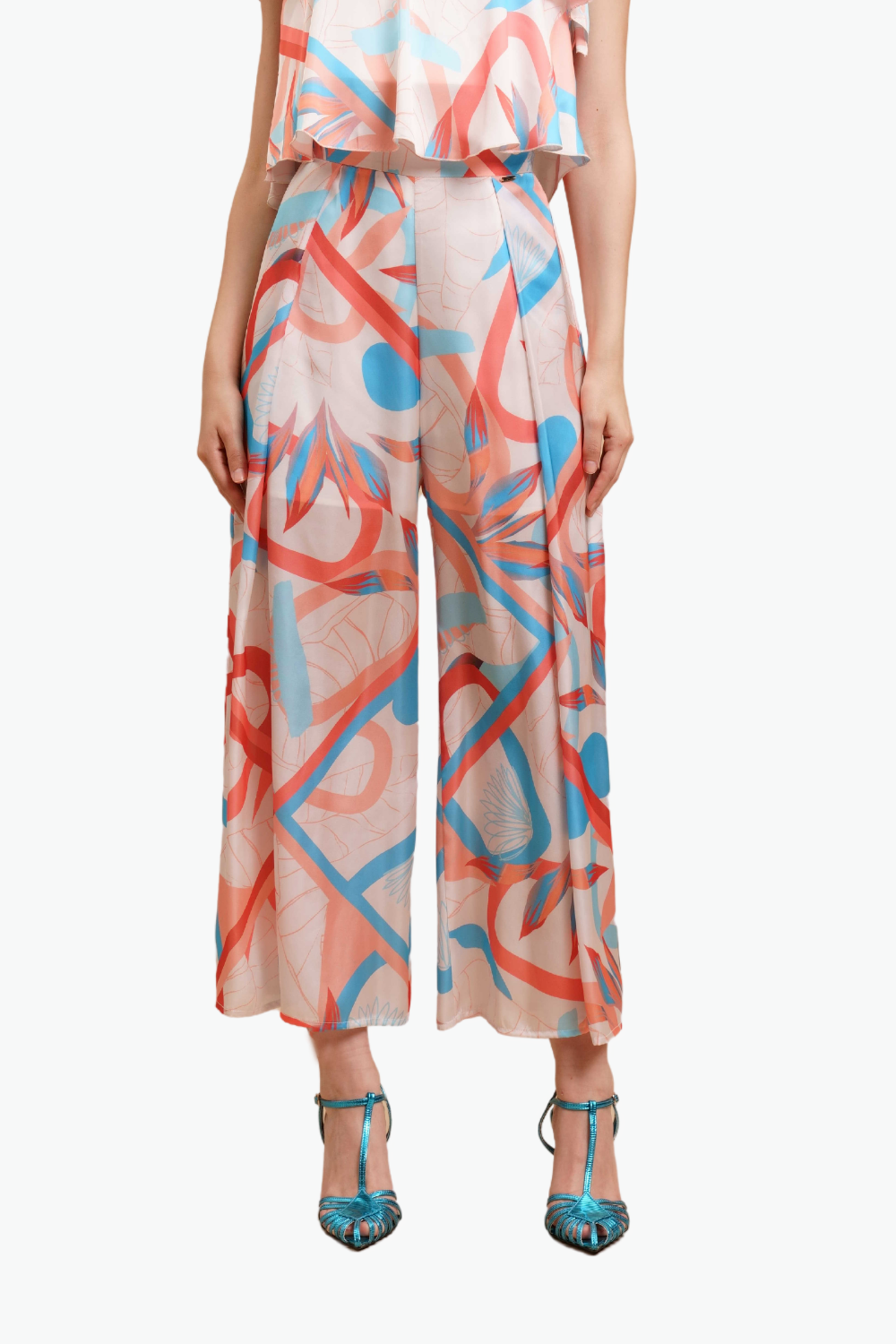 Nualy PANTALONE FANTASIA Spedizione Gratuita