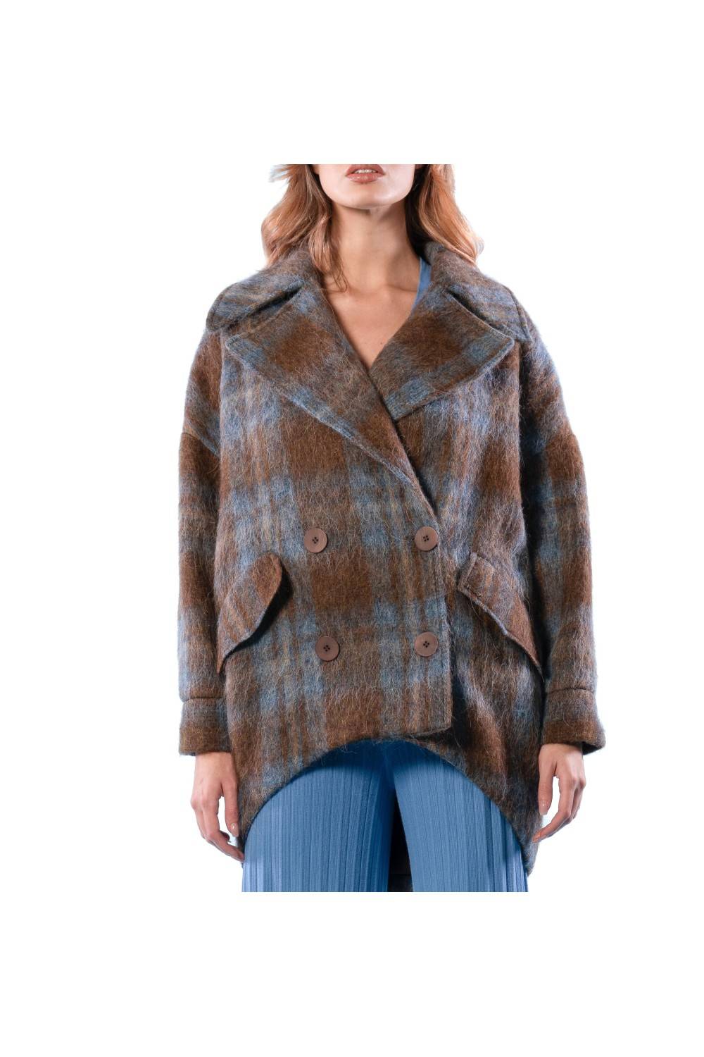 Nualy CAPPOTTO QUADRI Vendita