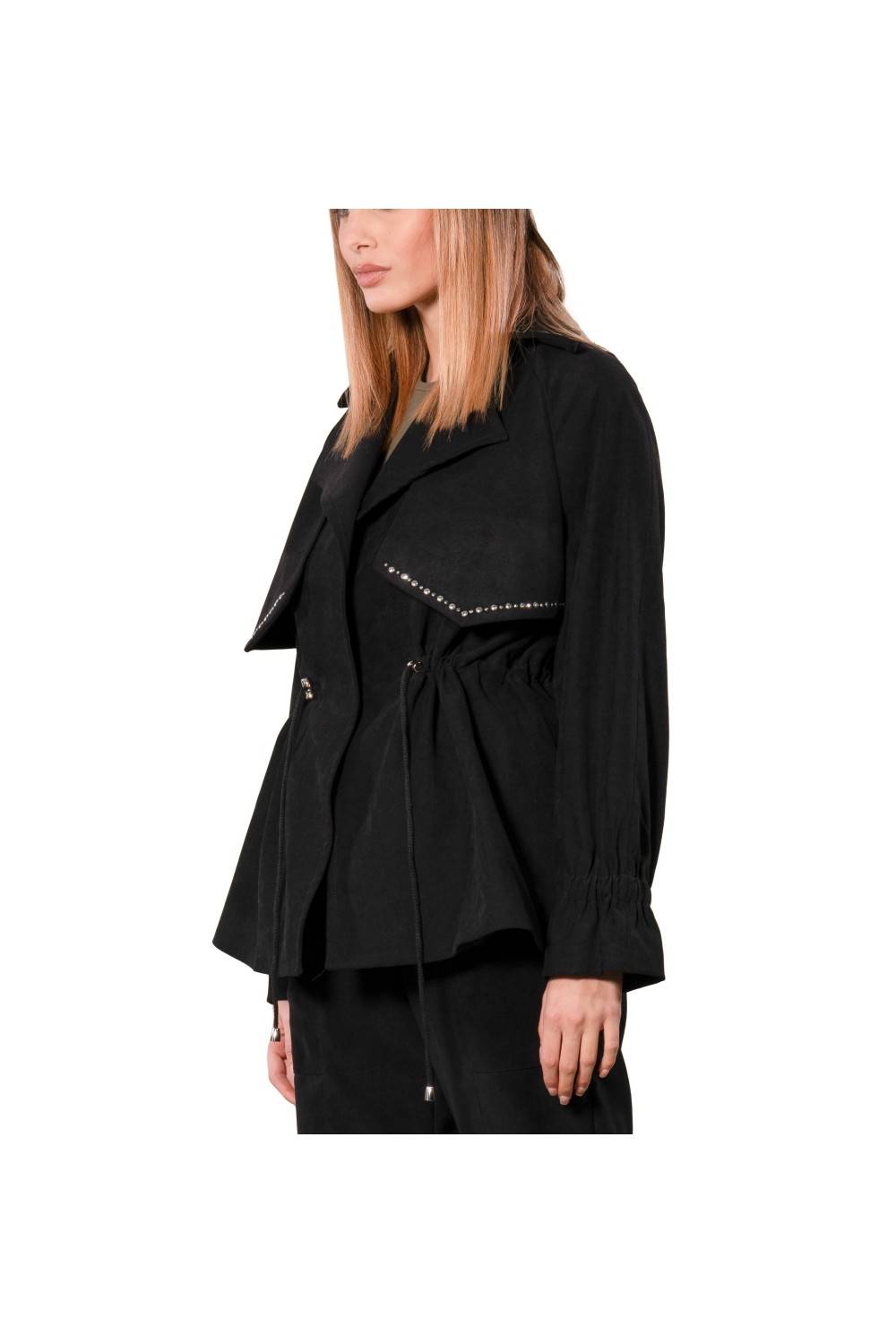 Nualy GIACCA CON COULISSE Vendita Calda