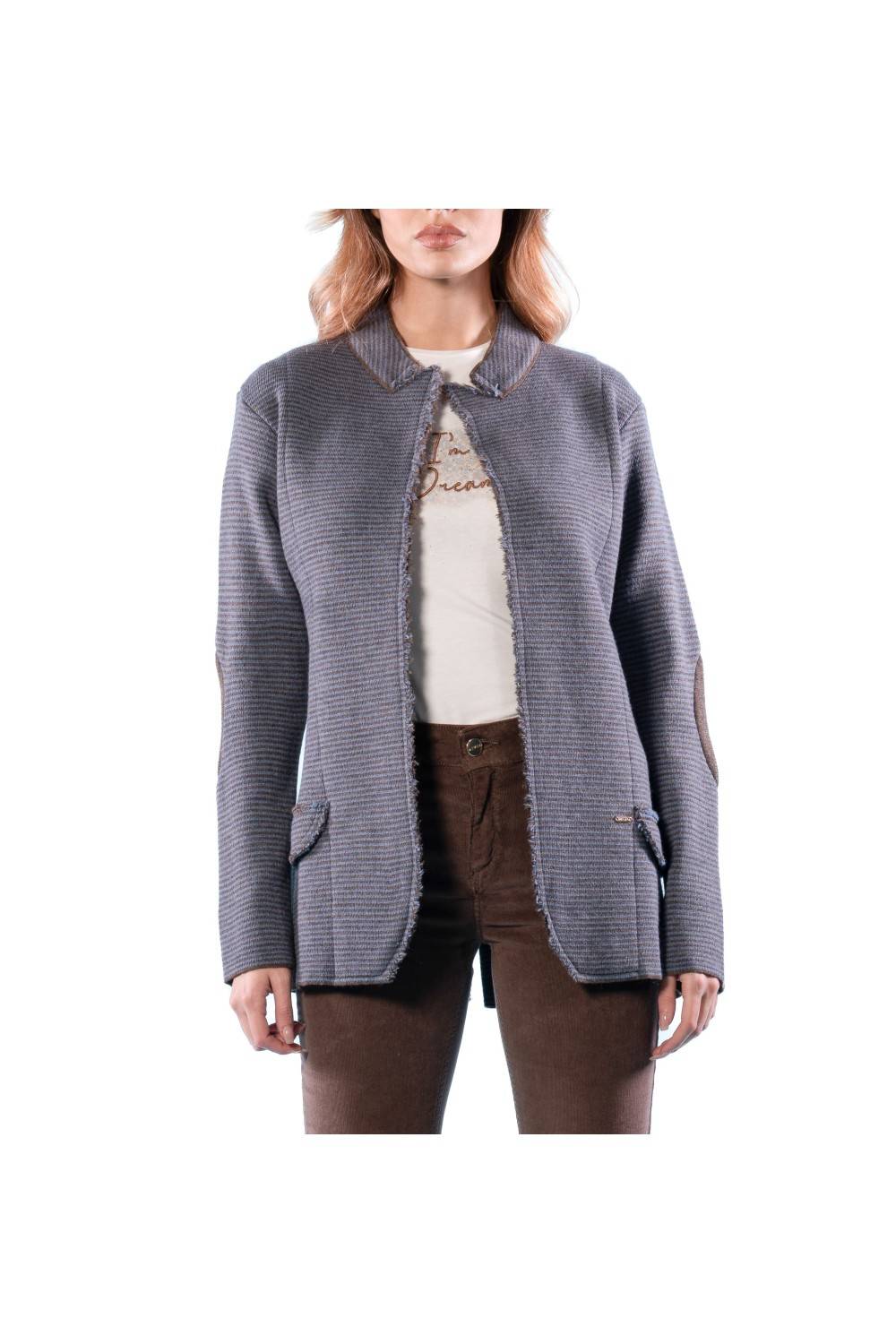 Nualy GIACCA CON TOPPE Saldi Di Fabbrica