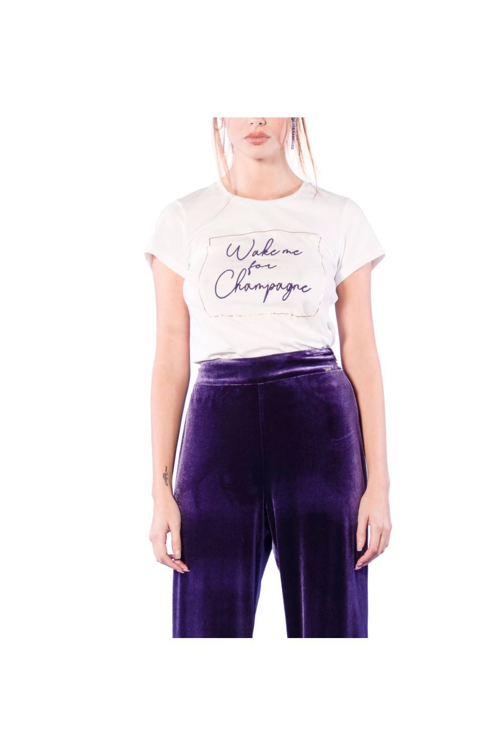 Nualy T-SHIRT CON STAMPA Nuovo