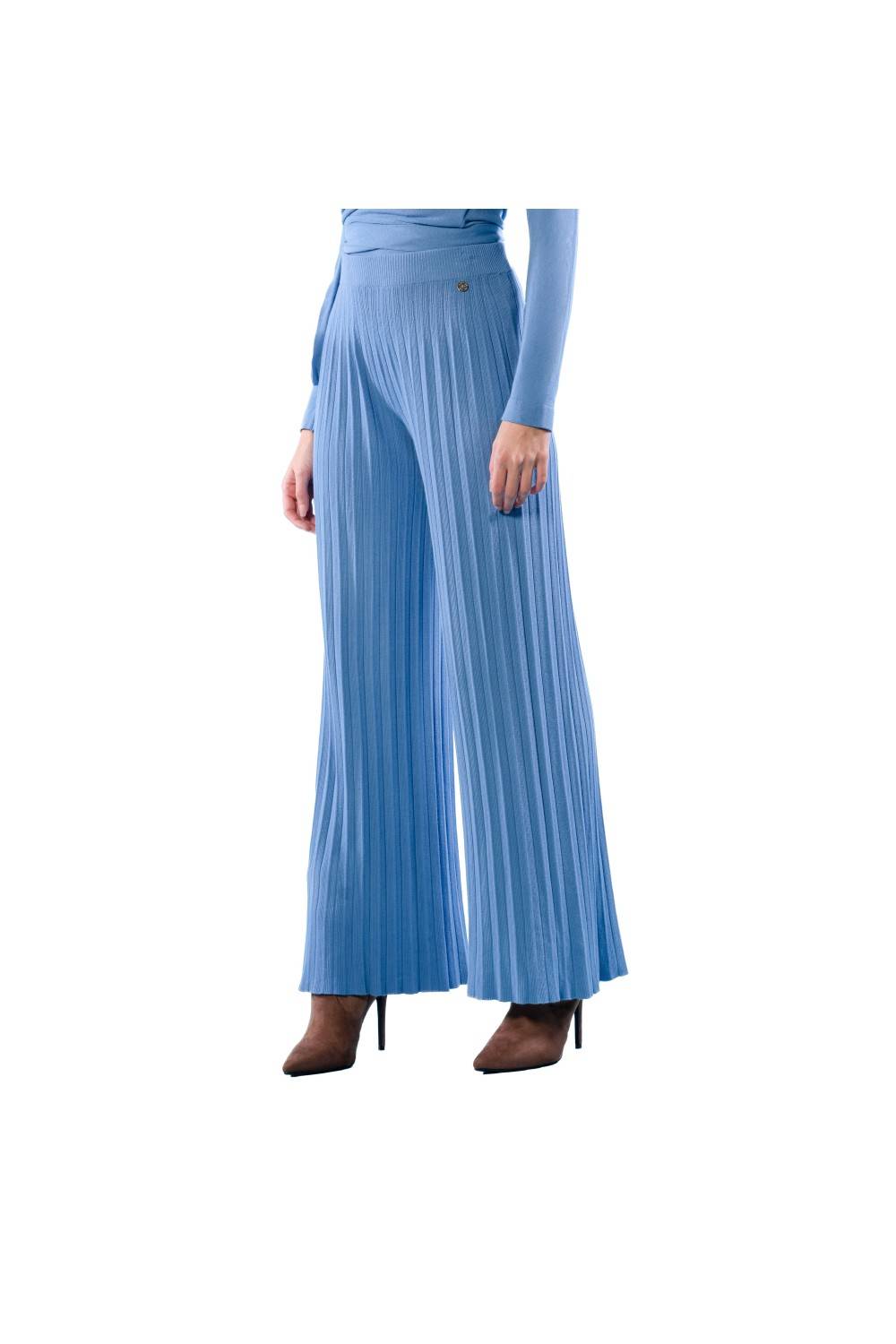 Nualy PANTALONE PLISSE Sconto