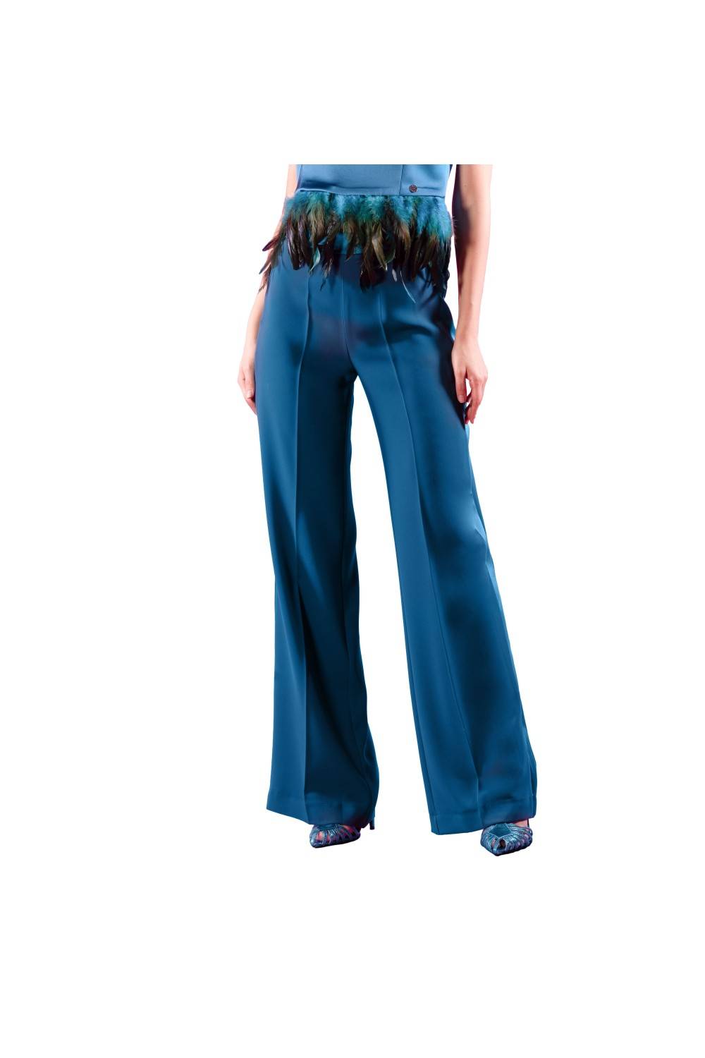 Nualy PANTALONE SMOKING Offerta San Valentino