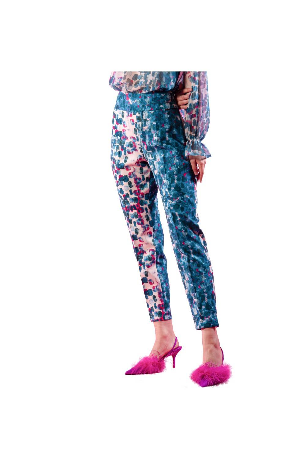 Nualy PANTALONE SIGARETTA Moda