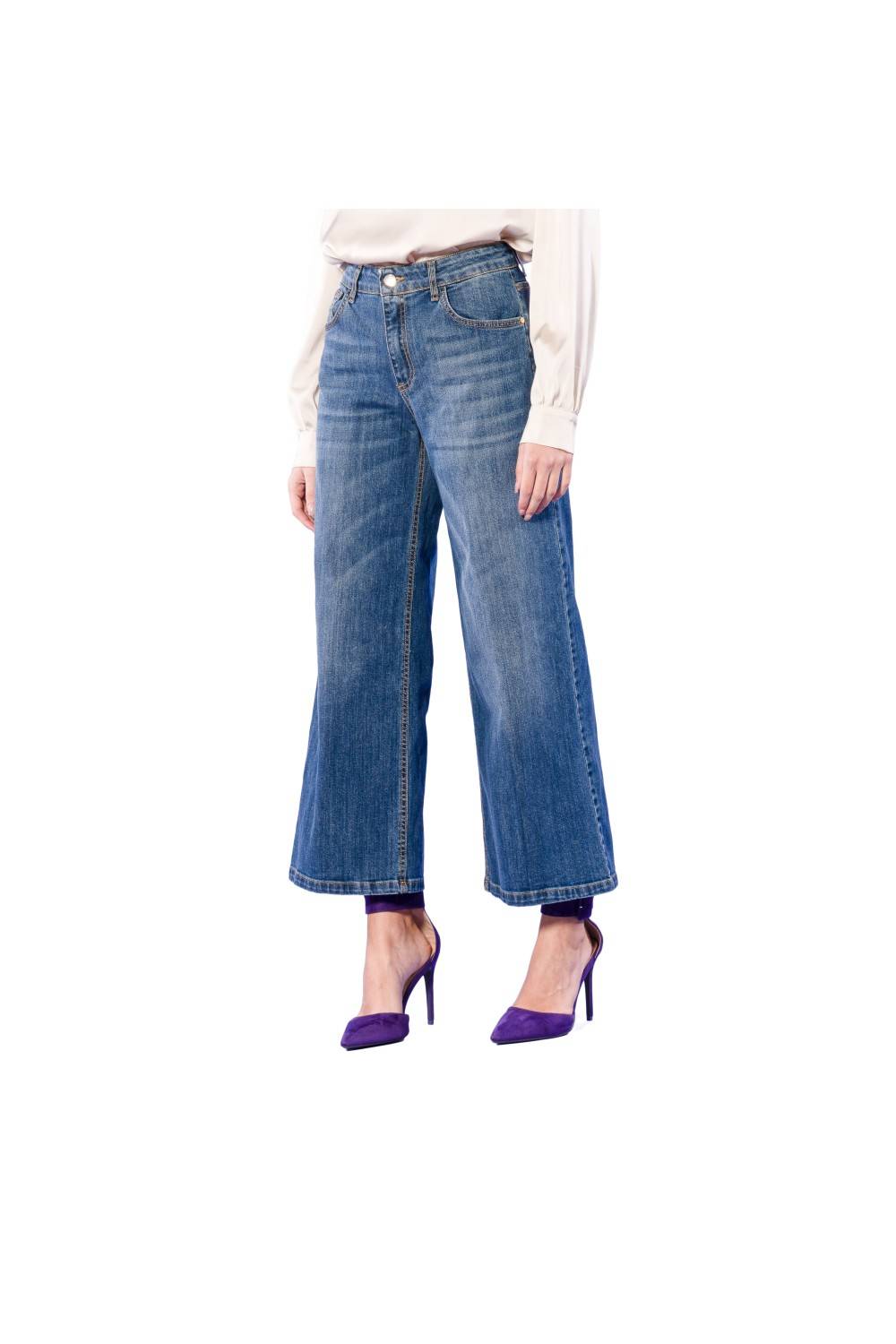 Nualy JEANS GAUCHO Vendita
