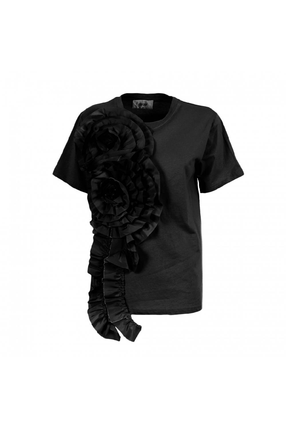 Odì Odì BONEA 000S4D6 T-SHIRT NERO Nuovo