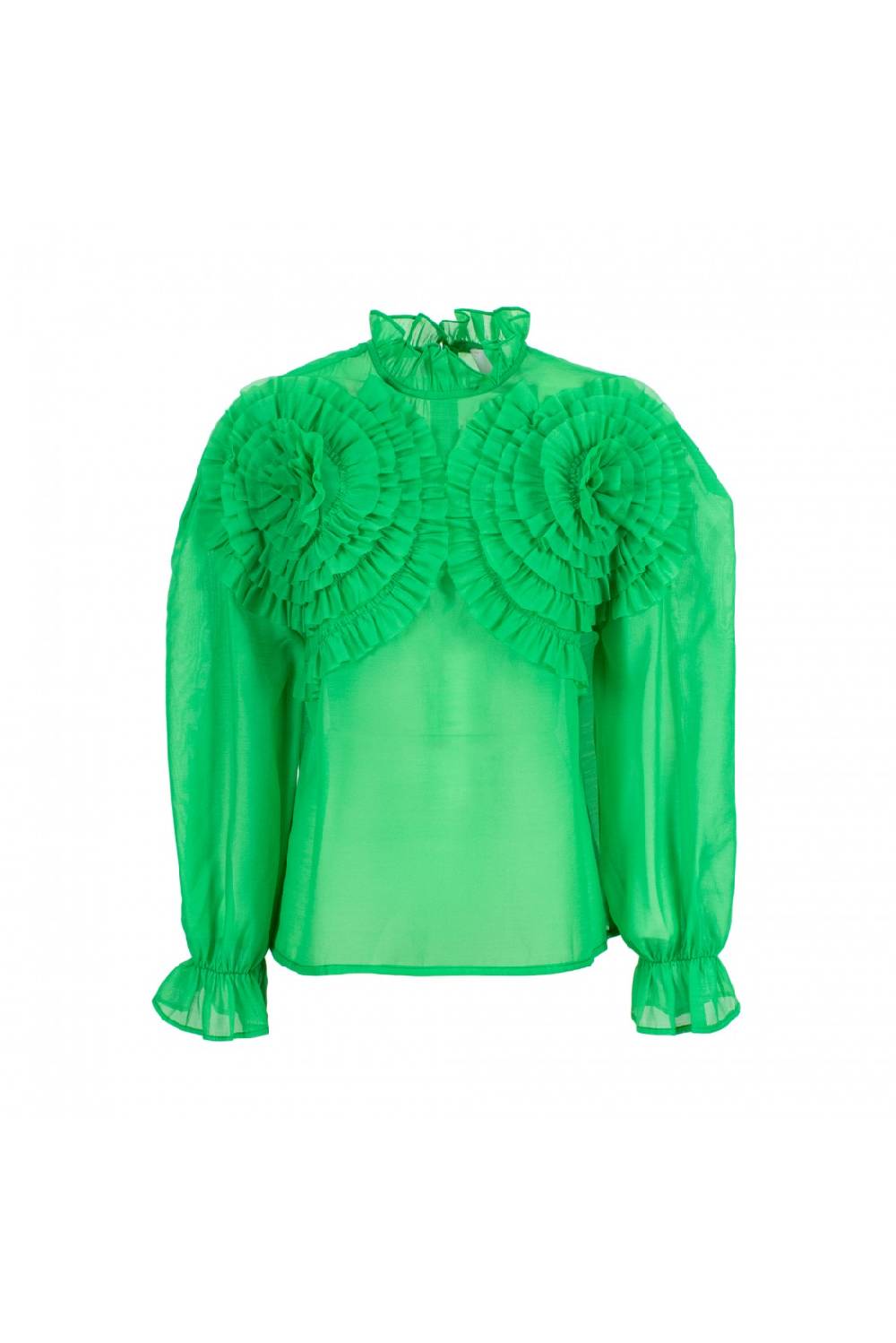Odì Odì COLONELLA 230S4D7 CAMICIE e BLUSE VERDE Qualità