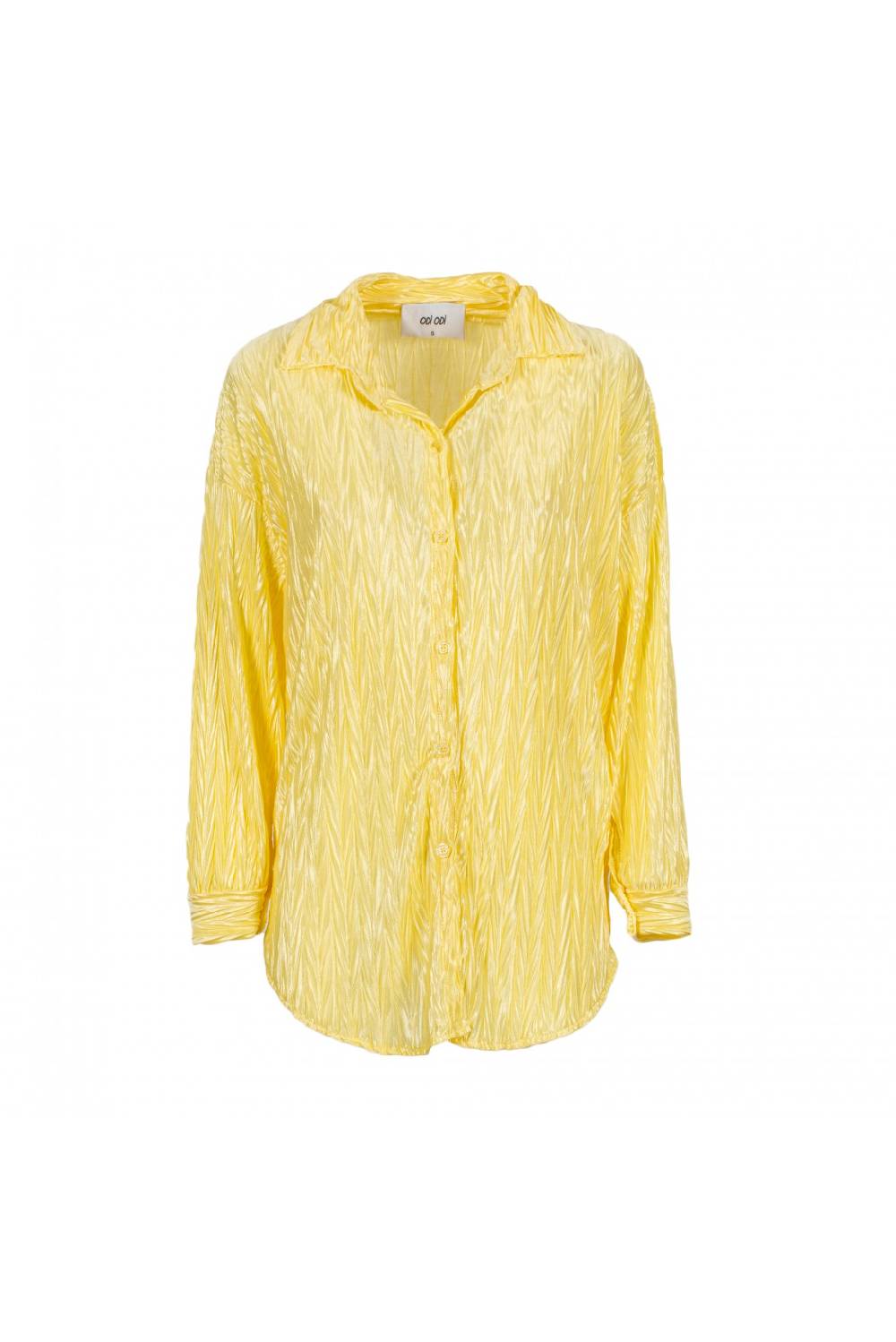 Odì Odì PORTOFINO 250S4D9 CAMICIE e BLUSE GIALLO Saldi Di Fabbrica