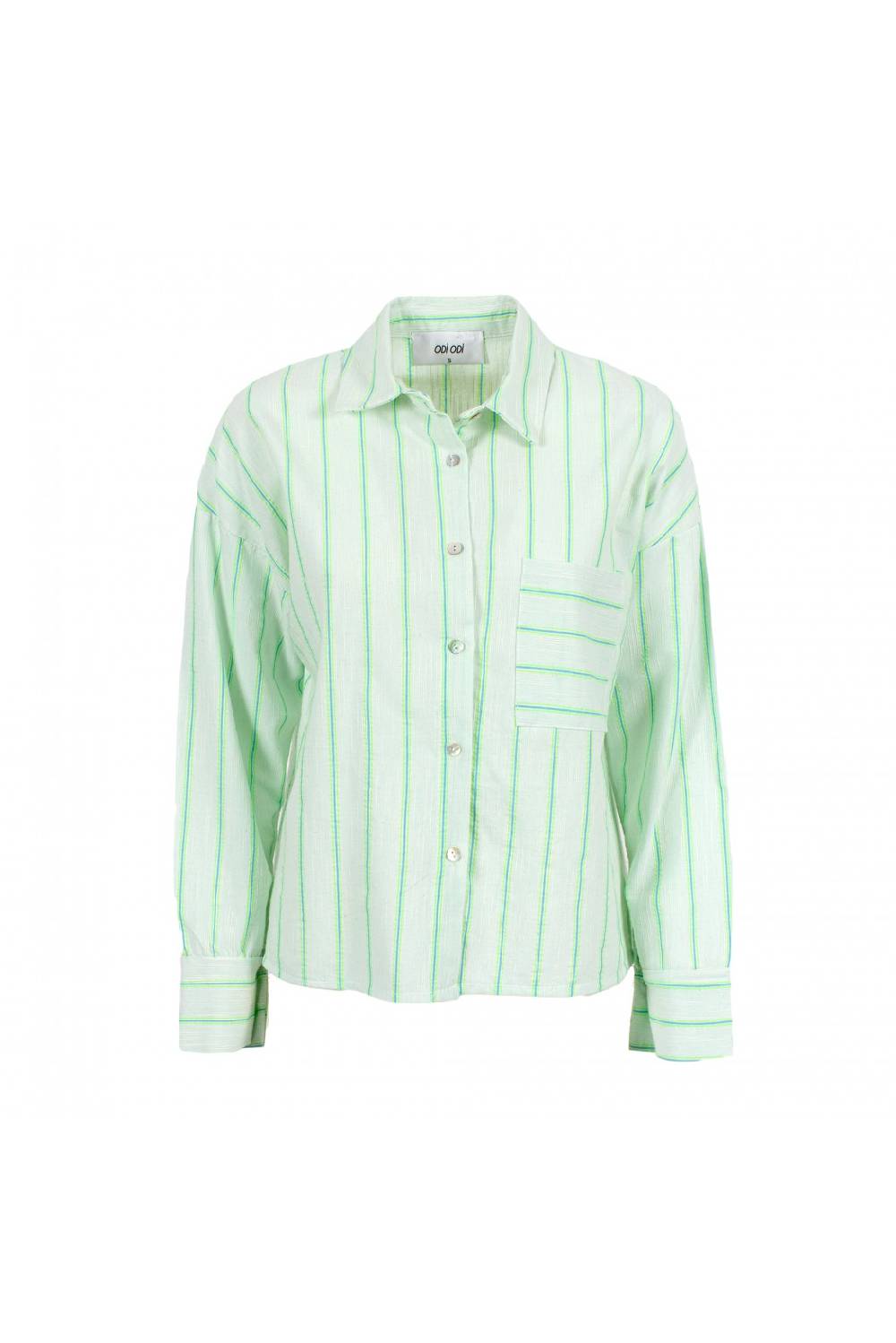 Odì Odì MARETTIMO 250S4P0 CAMICIE e BLUSE VERDE ACQUA In Linea