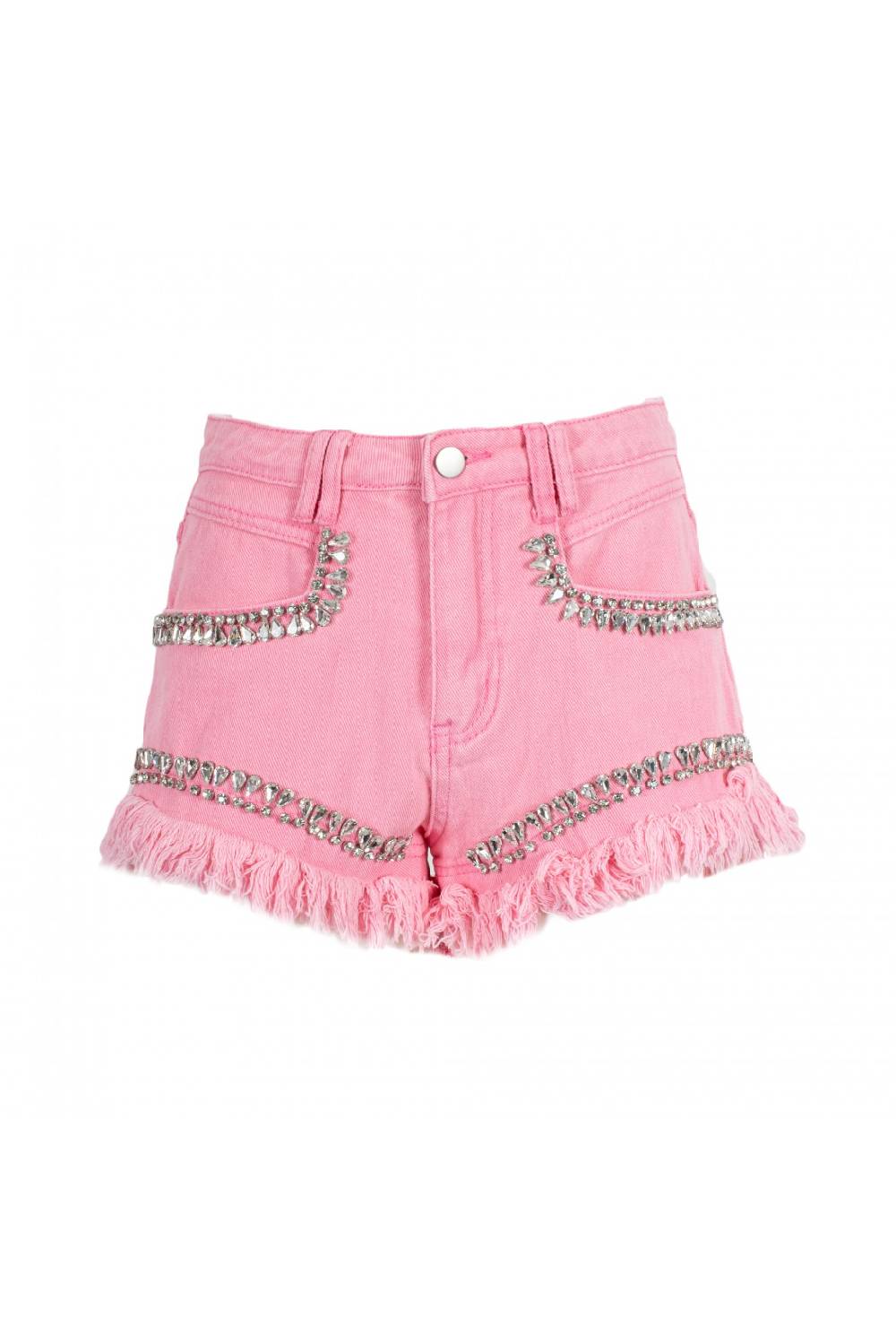 Odì Odì LENI 090S410 SHORTS DENIM ROSA Consegna Veloce