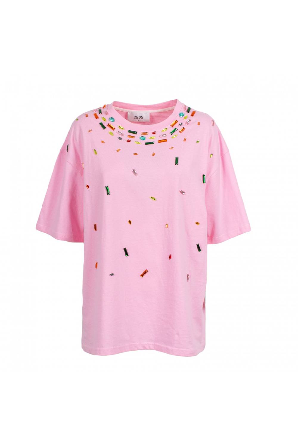 Odì Odì FIASTRA 000S4G8 T-SHIRT ROSA Presa