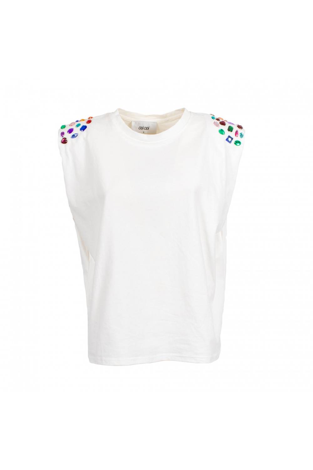 Odì Odì FERLA 000S4D7 T-SHIRT BIANCO Sconto