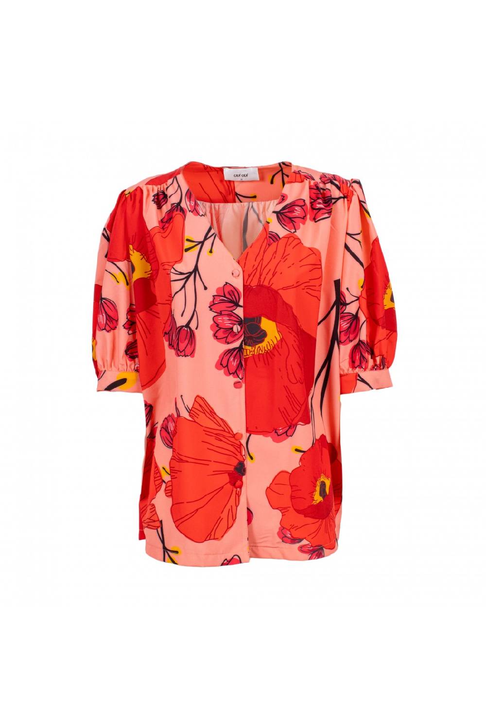 Odì Odì ERNY 250S406 CAMICIE e BLUSE FIORE ROSA/ROSSO 3471 Outlet