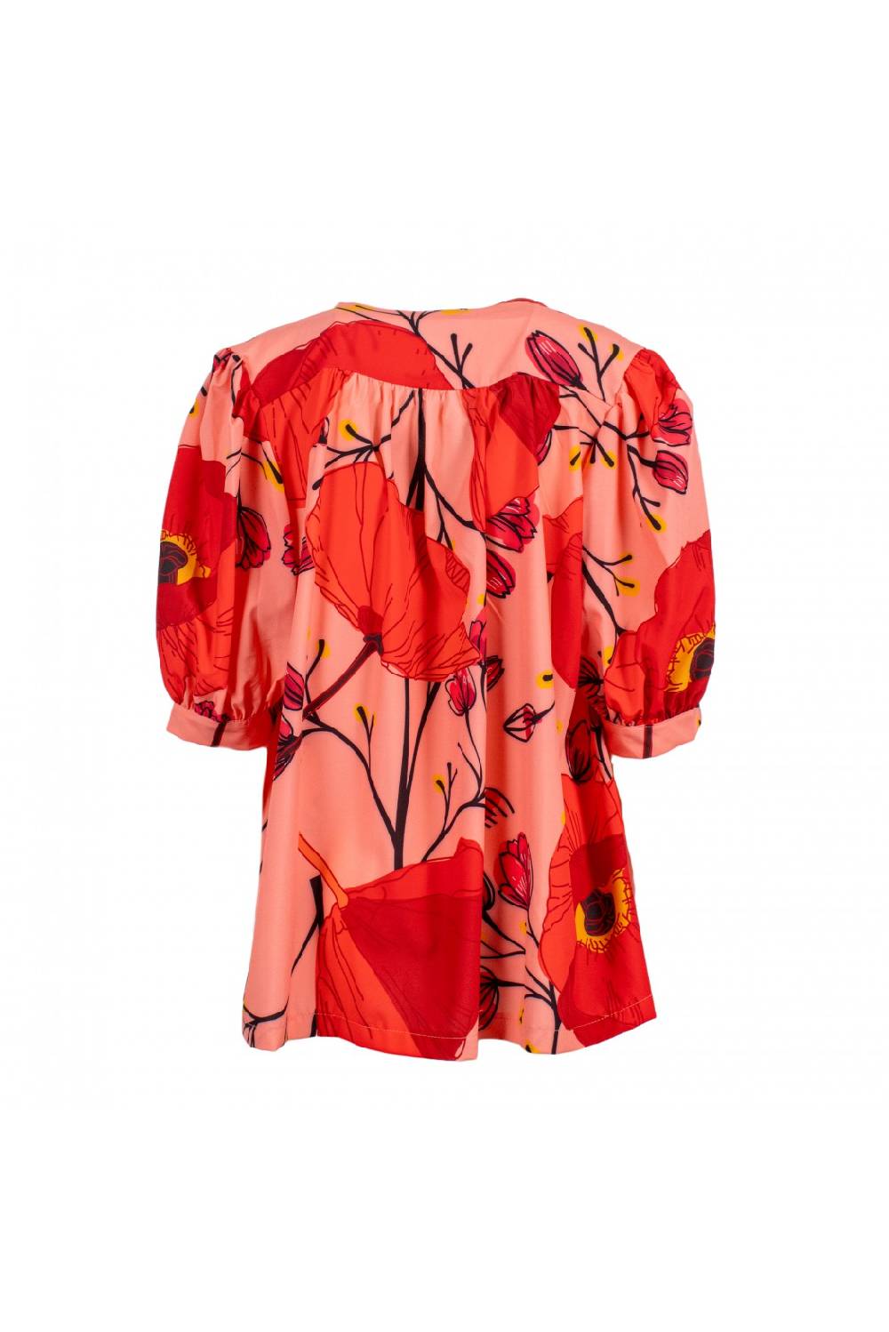 Odì Odì ERNY 250S406 CAMICIE e BLUSE FIORE ROSA/ROSSO 3471 Outlet
