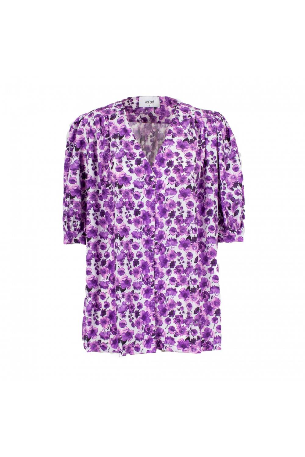 Odì Odì ERNY 250S405 CAMICIE e BLUSE FIORE VIOLA 3467 In Vendita