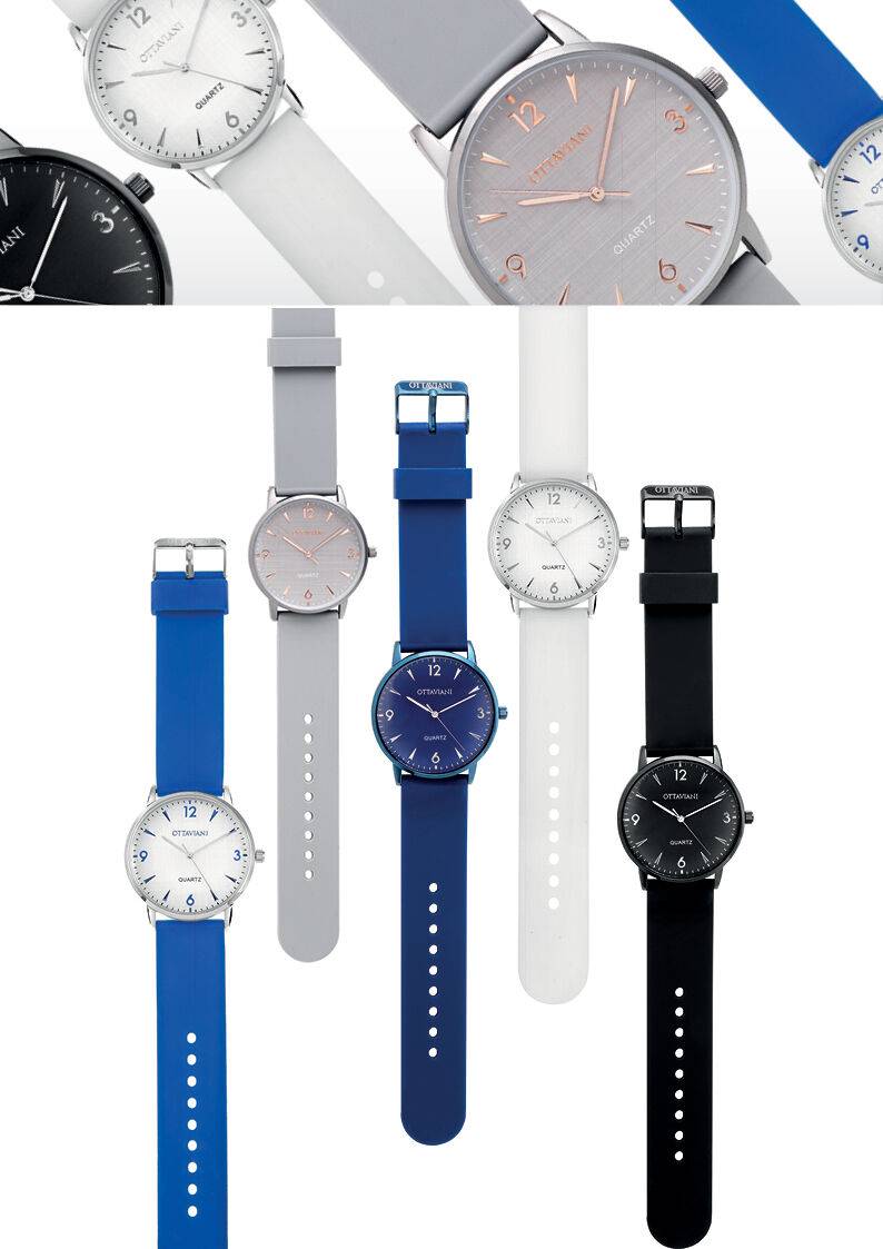 Ottaviani Quarzo silicone bianco Italia