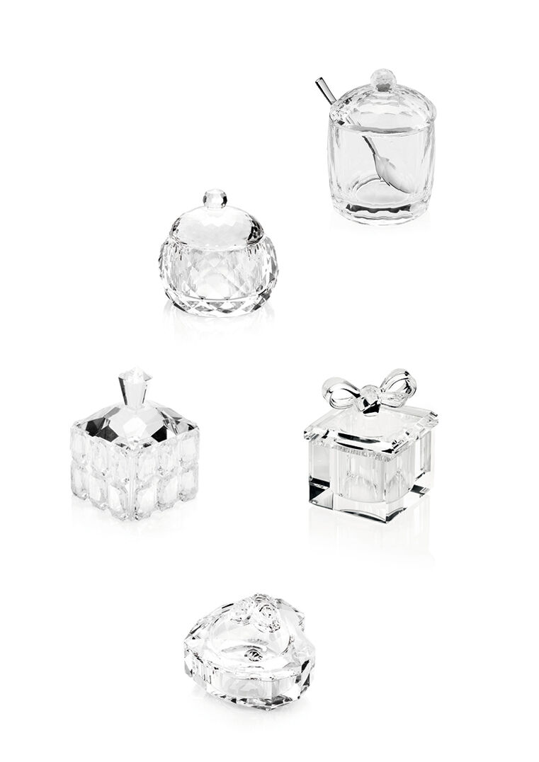 Ottaviani Porta bon bon in cristallo cm 7,5x7,5x9,5 Shopping Online