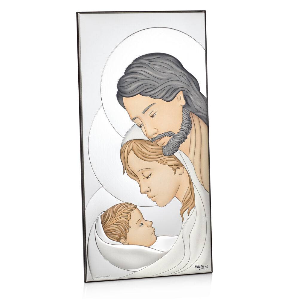 Ottaviani Icona verticale sacra famiglia 12x24 colorata Soddisfazione Garantita