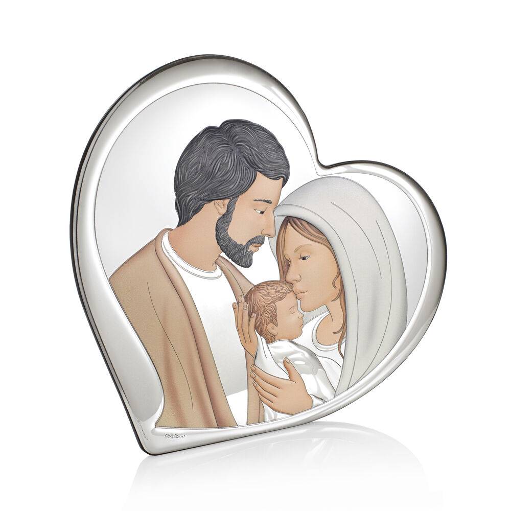 Ottaviani Icona cuore sacra famiglia 20x18,1 colorata Qualità Garantita