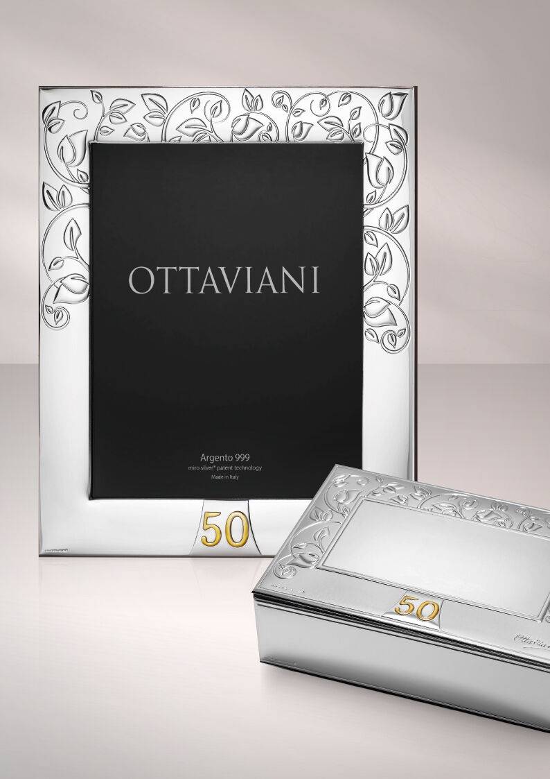 Ottaviani Cofanetto "l'albero delle nozze d'oro" 10x15 Promozione Limitata