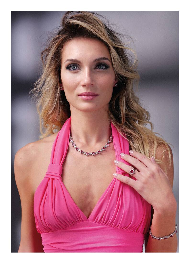 Ottaviani Orecchini rodiati con cubic zirconia Nuovo