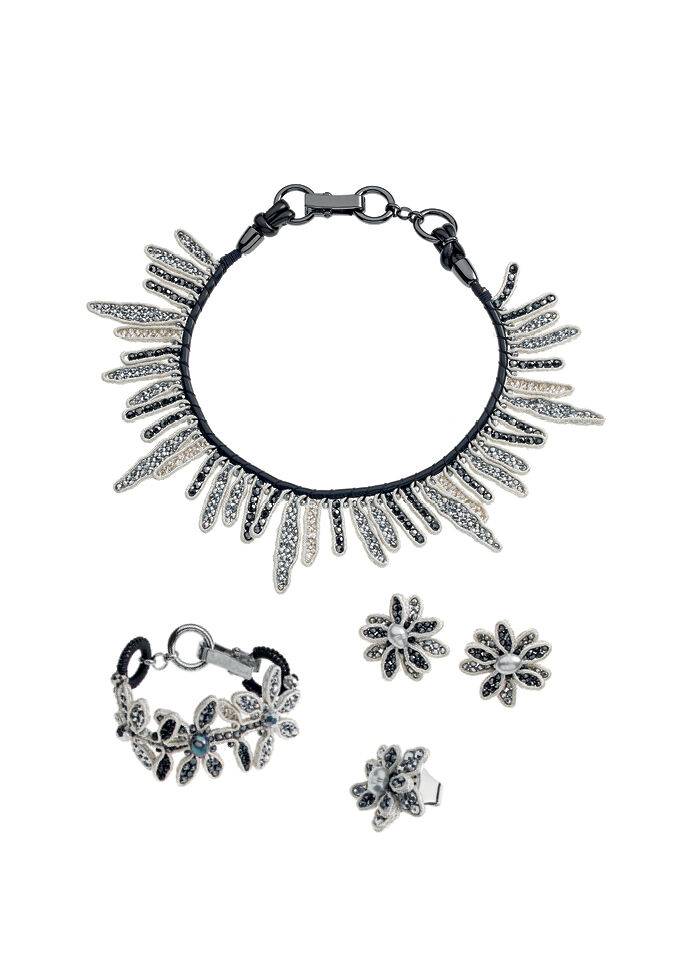 Ottaviani Bracciale con cristalli e perline Soddisfazione Garantita
