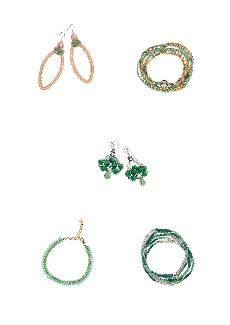 Ottaviani Orecchini con cristalli e strass Sconto