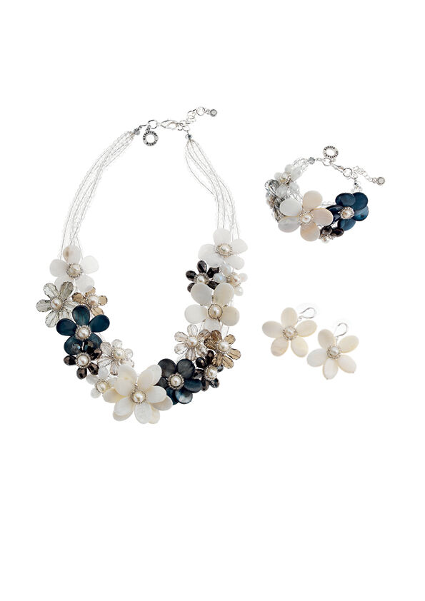 Ottaviani Bracciale con perle, madreperla e cristalli Vendita Economica