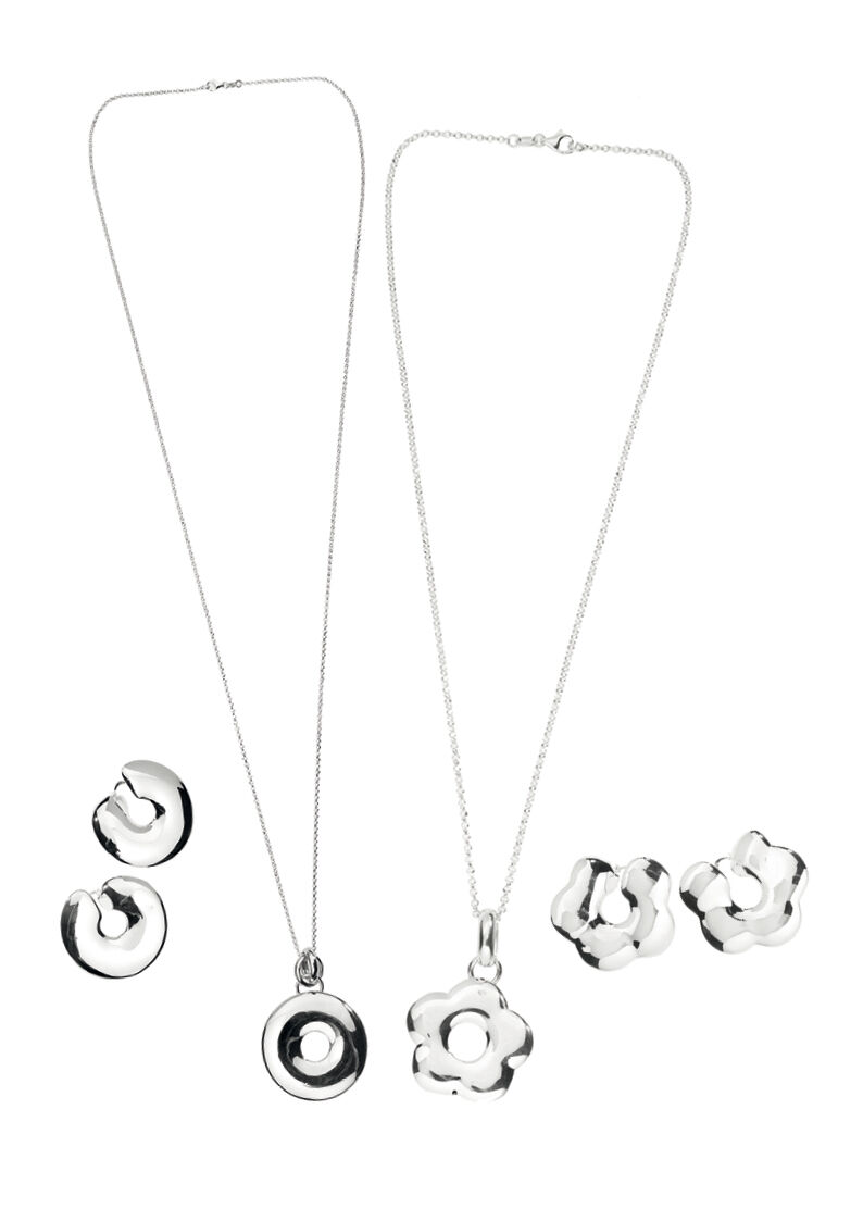 Ottaviani Collana"classic balloon"in argento Nuovo