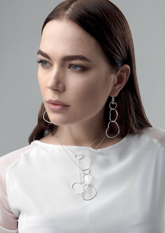 Ottaviani Collana "dolce cuore" in argento/cm.44,5 Economico