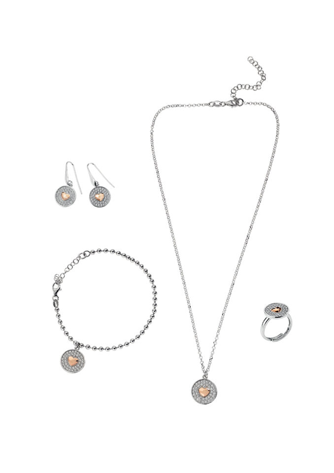Ottaviani Bracciale"sogno innamorato"in arg c/zirconi Offerte