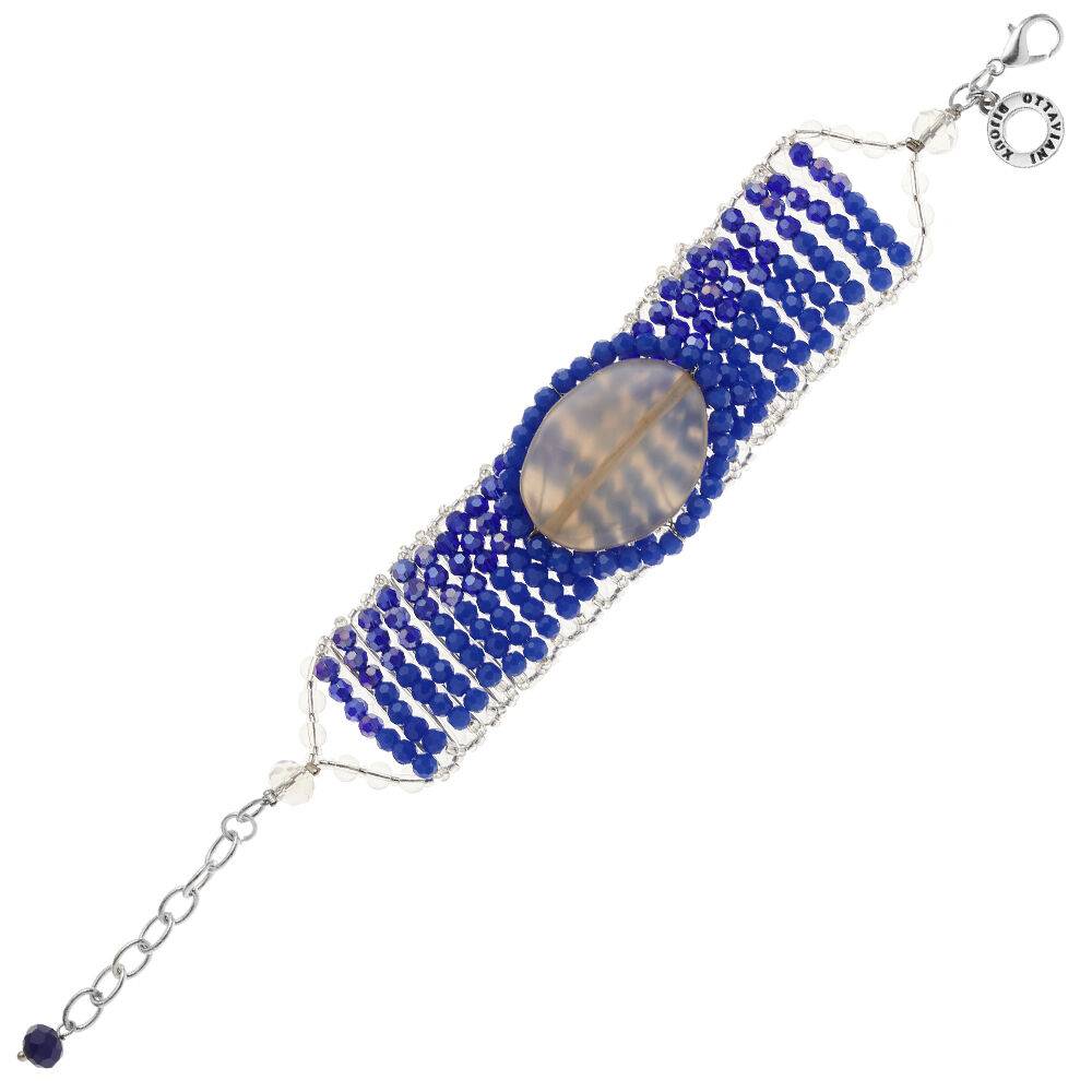 Ottaviani Bracciale con agata e cristalli Promozione temporanea