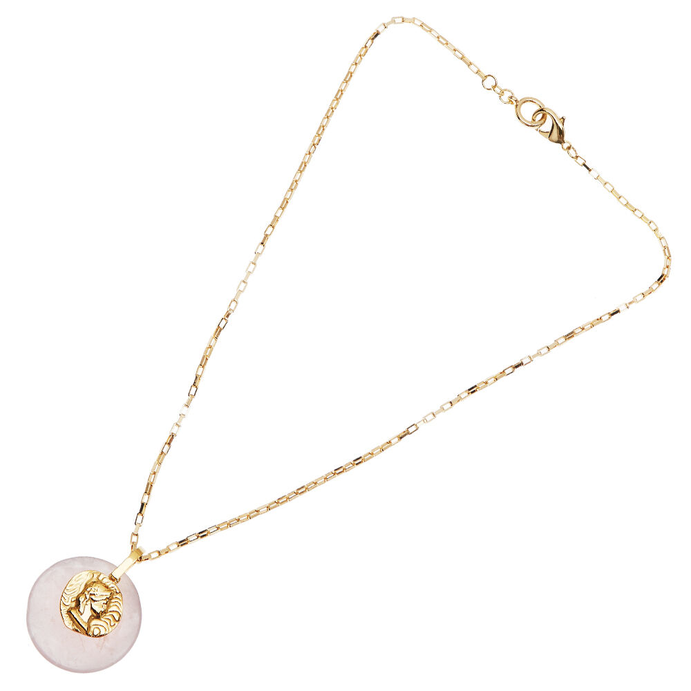 Ottaviani Collana con quarzo rosa Italia