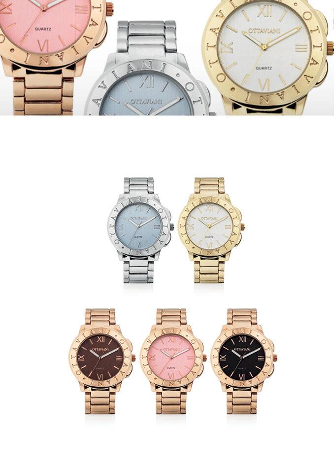 Ottaviani Quarzo rose gold/nero con ghiera ottaviani Black Friday