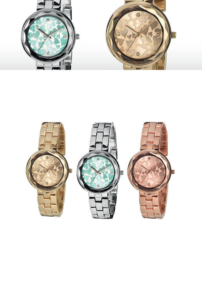 Ottaviani Quarzo rose gold con cuori Offerta San Valentino