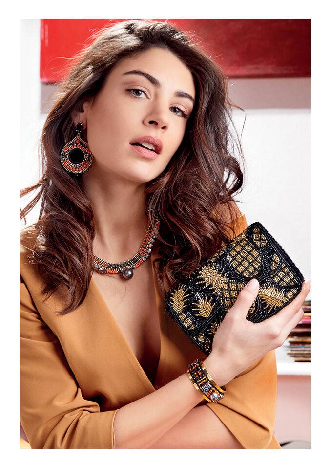 Ottaviani Bangle con cristalli, strass e perline Offerte esclusive
